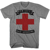 Bon Jovi Bad Medicine Official Heather T-Shirt