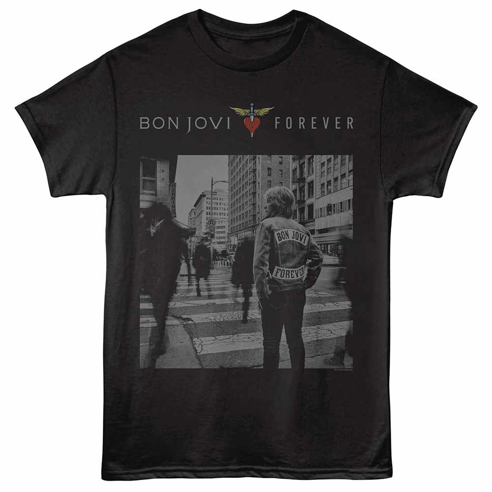 Bon Jovi Album Cover Official T-Shirt