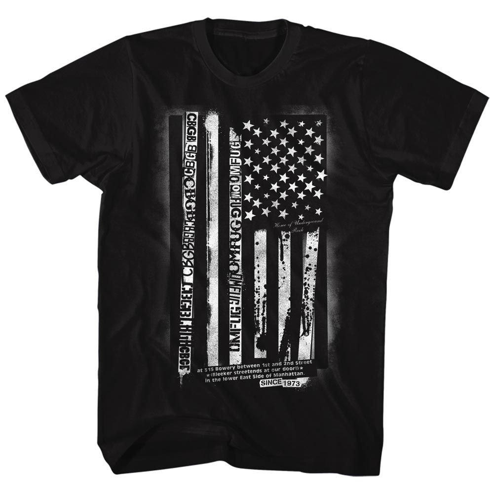 CBGB Flag Official T-Shirt
