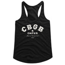 CBGB Classic Logo Official Ladies Racerback Shirt