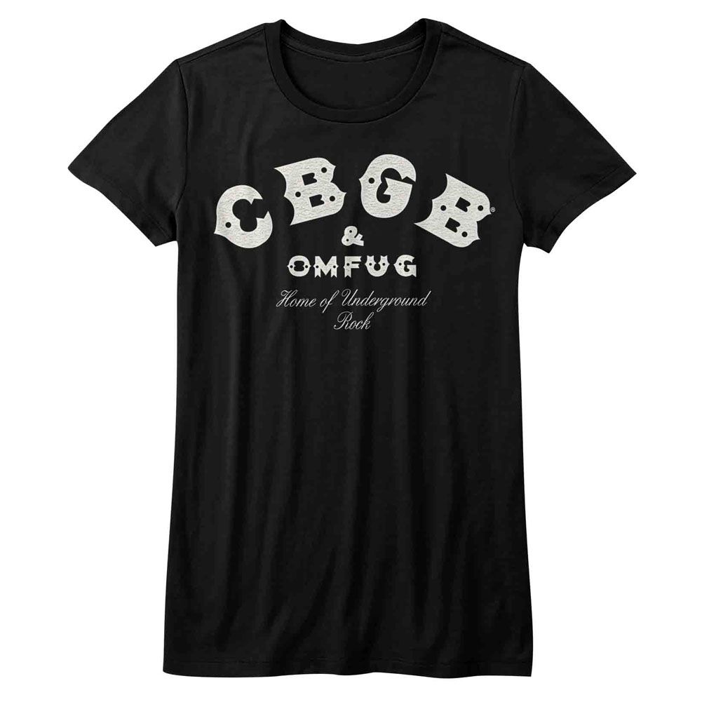 CBGB Classic Logo Official Ladies T-Shirt
