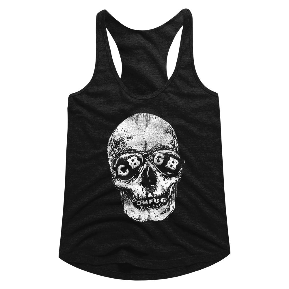 CBGB Skeleton Official Ladies Racerback Shirt