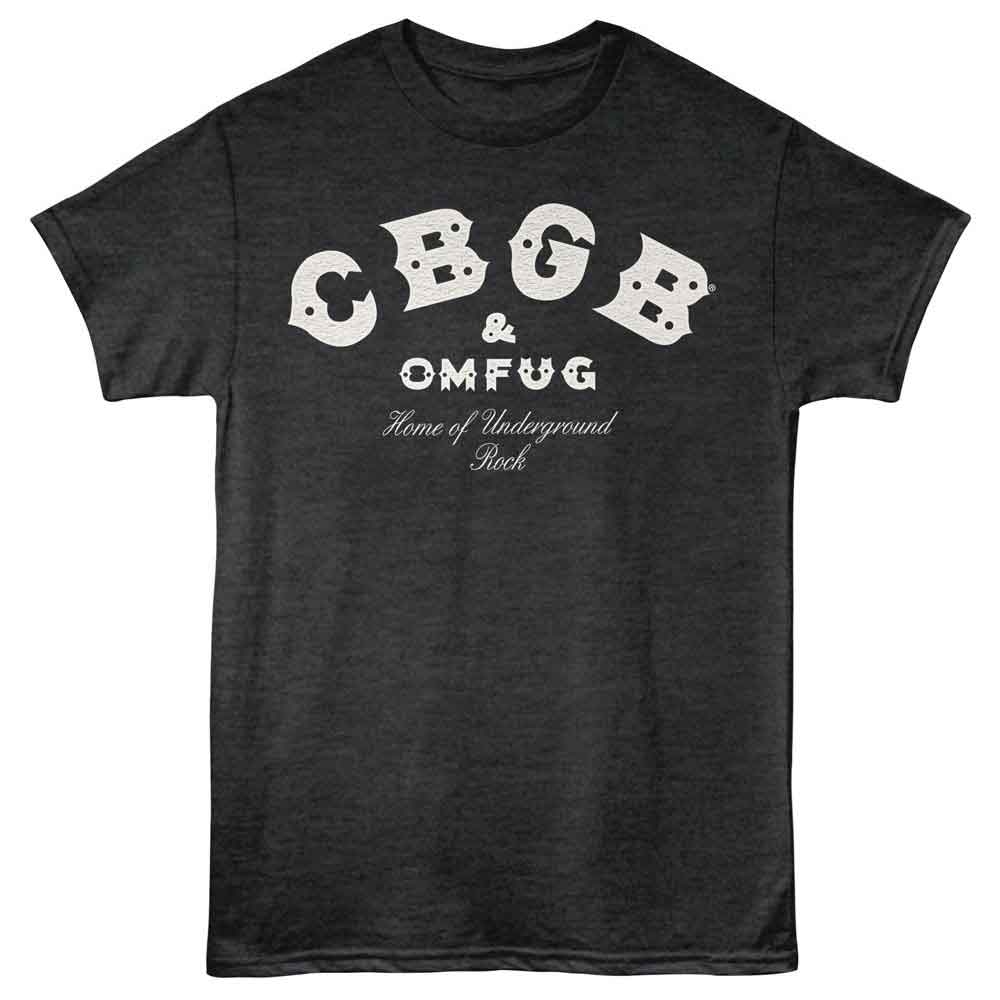 CBGB Logo Official Heather T-Shirt