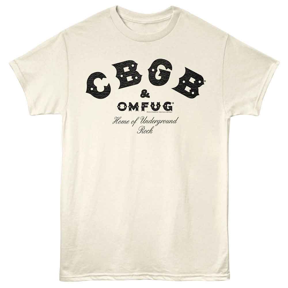 CBGB Black Logo Official  T-Shirt