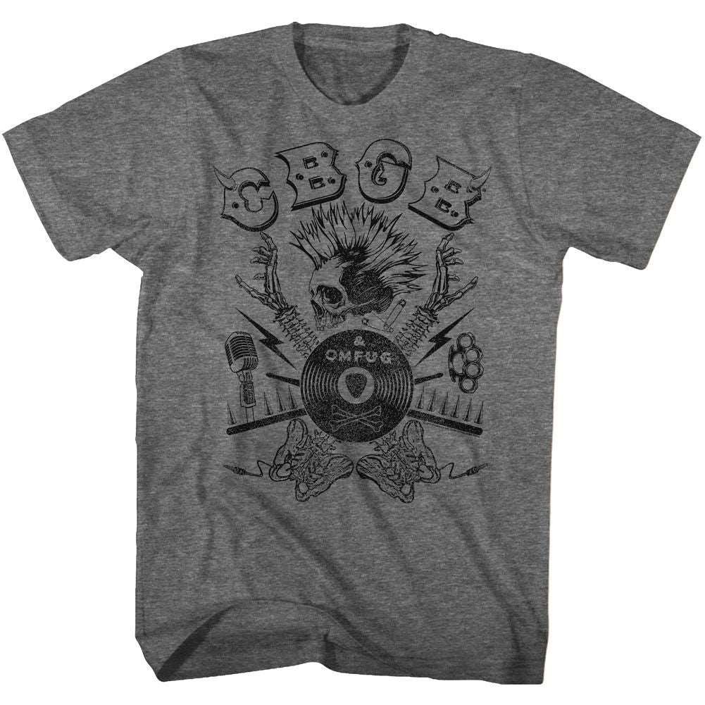 CBGB Spinetars Official Heather T-Shirt