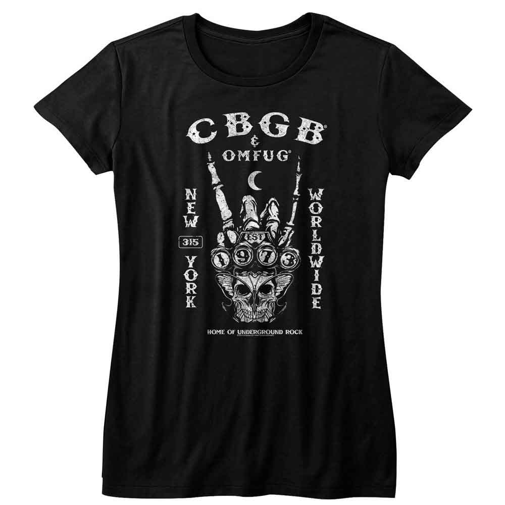 CBGB NY Worldwide Official Ladies T-Shirt