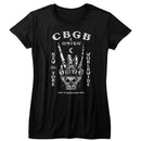 CBGB NY Worldwide Official Ladies Muscle Tank