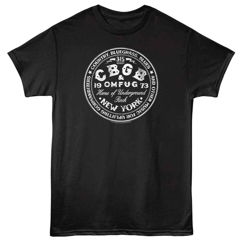 CBGB Circle Logo Official T-Shirt