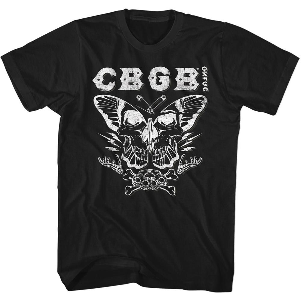 CBGB Butterfly Collage Official T-Shirt