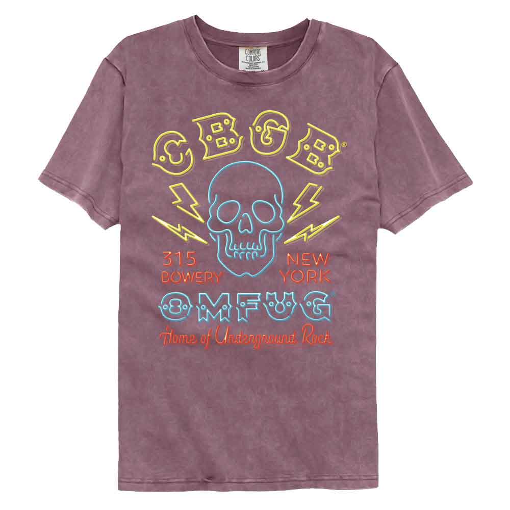 CBGB Neon Sign Official Comfort Colors T-Shirt