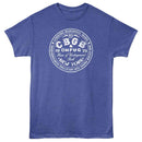 CBGB Circle Royal Blue Official Heather T-Shirt