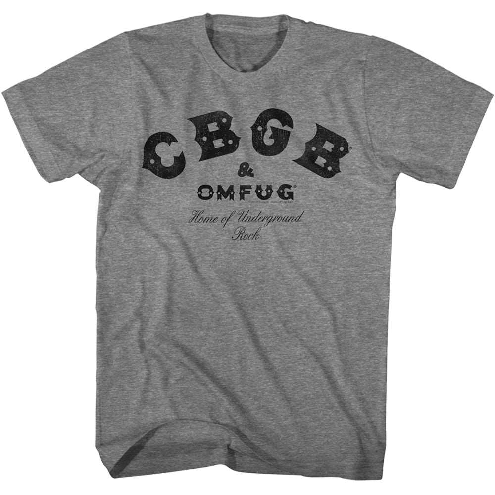 CBGB Logo Revisited Heather T-Shirt