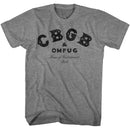 CBGB Logo Revisited Heather T-Shirt