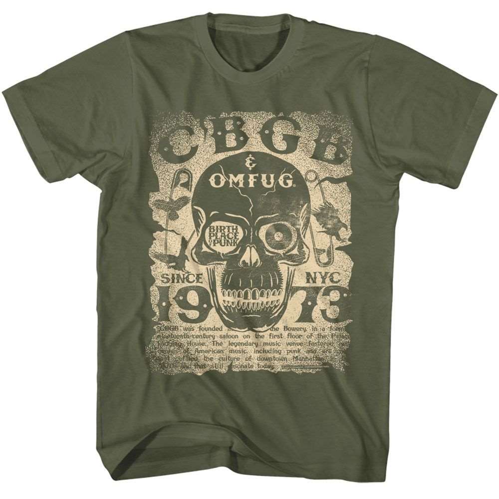 CBGB Birthplace Of Punk Official T-Shirt