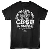CBGB Logo And Address Official T-Shirt