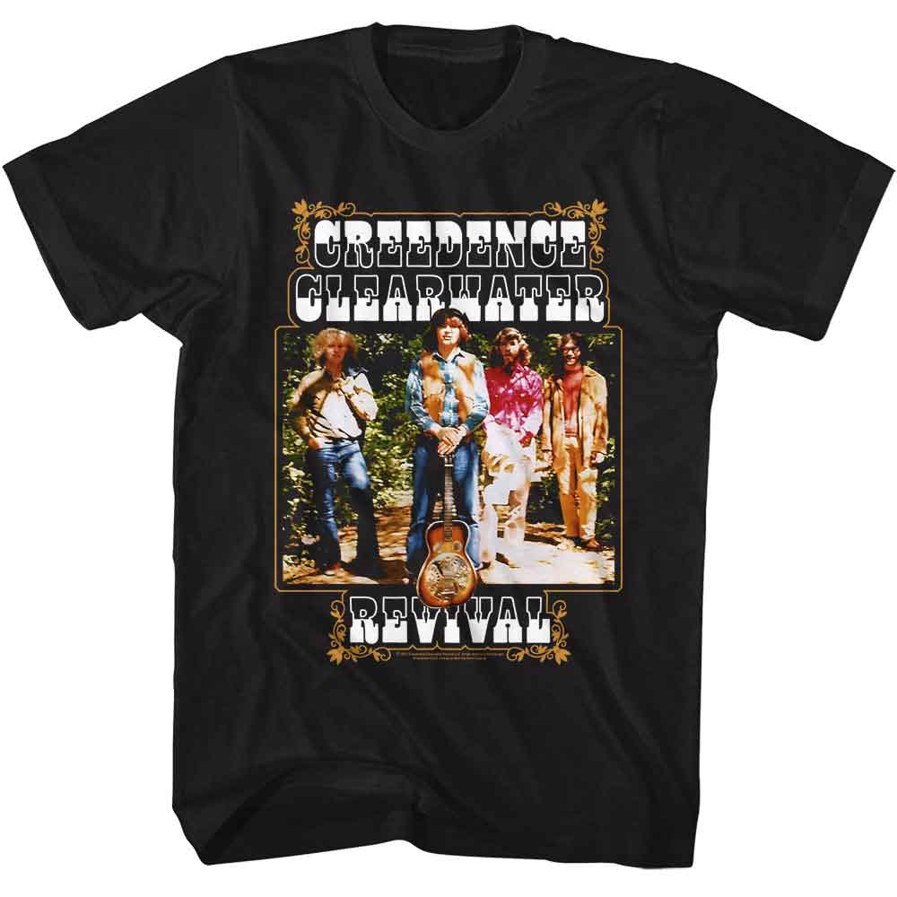Creedence Clearwater Revival Color Photo Official T-Shirt