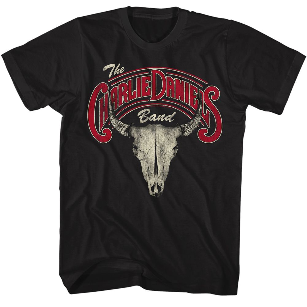 Charlie Daniels Band Skull And Logo Official T-Shirt