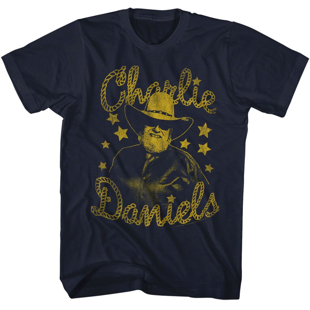 Charlie Daniels Band CDB And Stars Official T-Shirt