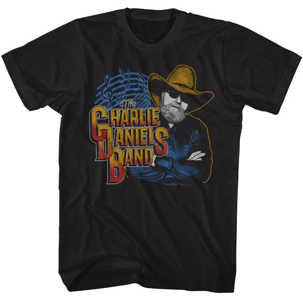 Charlie Daniels Band Music Notes Official T-Shirt