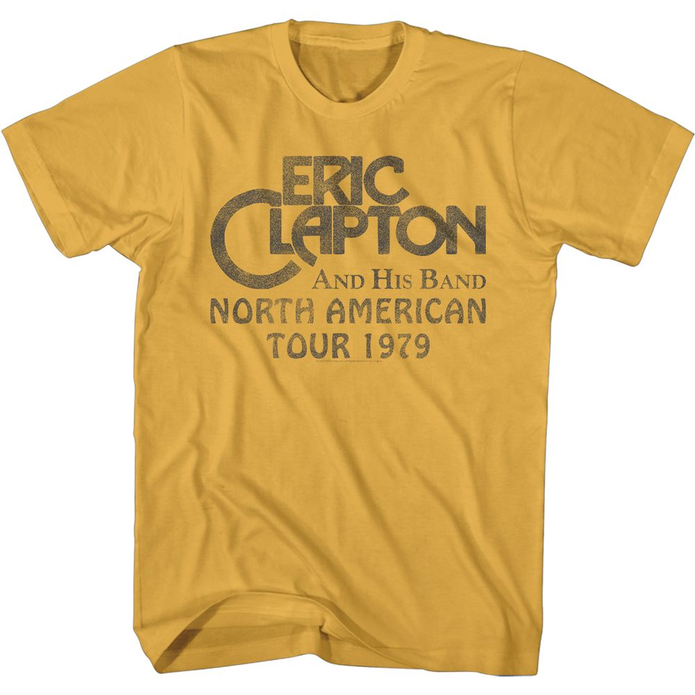 Eric Clapton N American Tour 79 Official T-Shirt