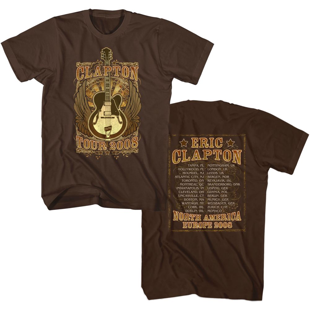 Eric Clapton Guitar Wings Official T-Shirt