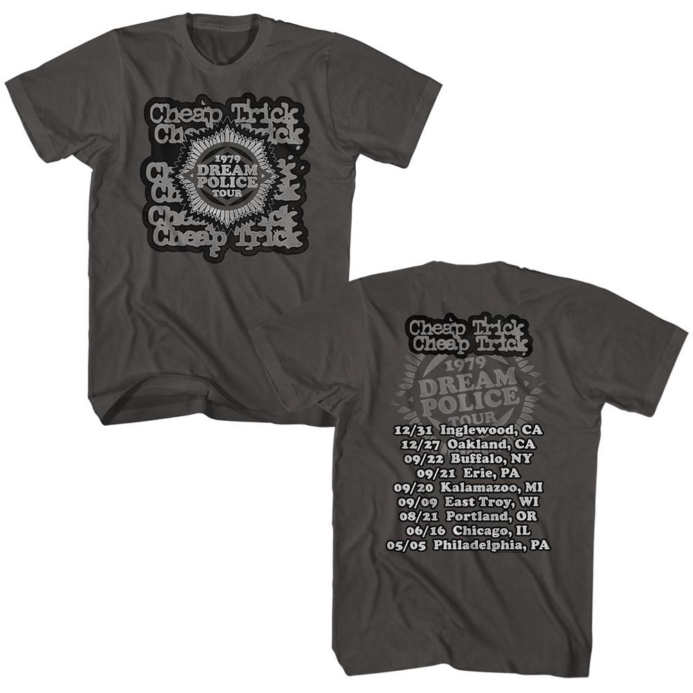 Cheap Trick Dream Police Tour 2 Official T-Shirt