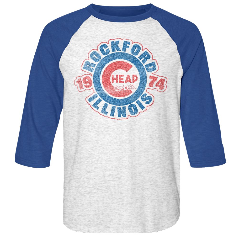 Cheap Trick Rockford IL 74 Official Raglan T-Shirt