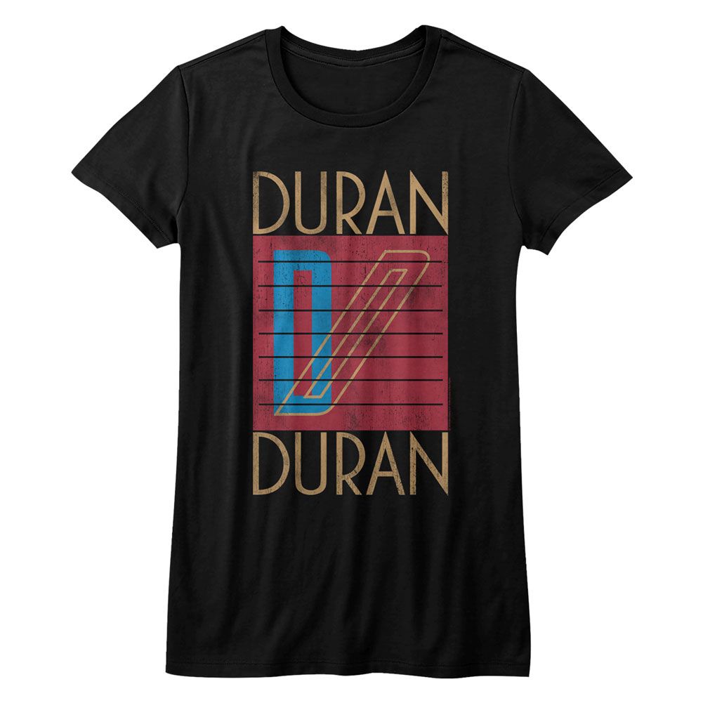 Duran Duran Logo Official Ladies T-Shirt