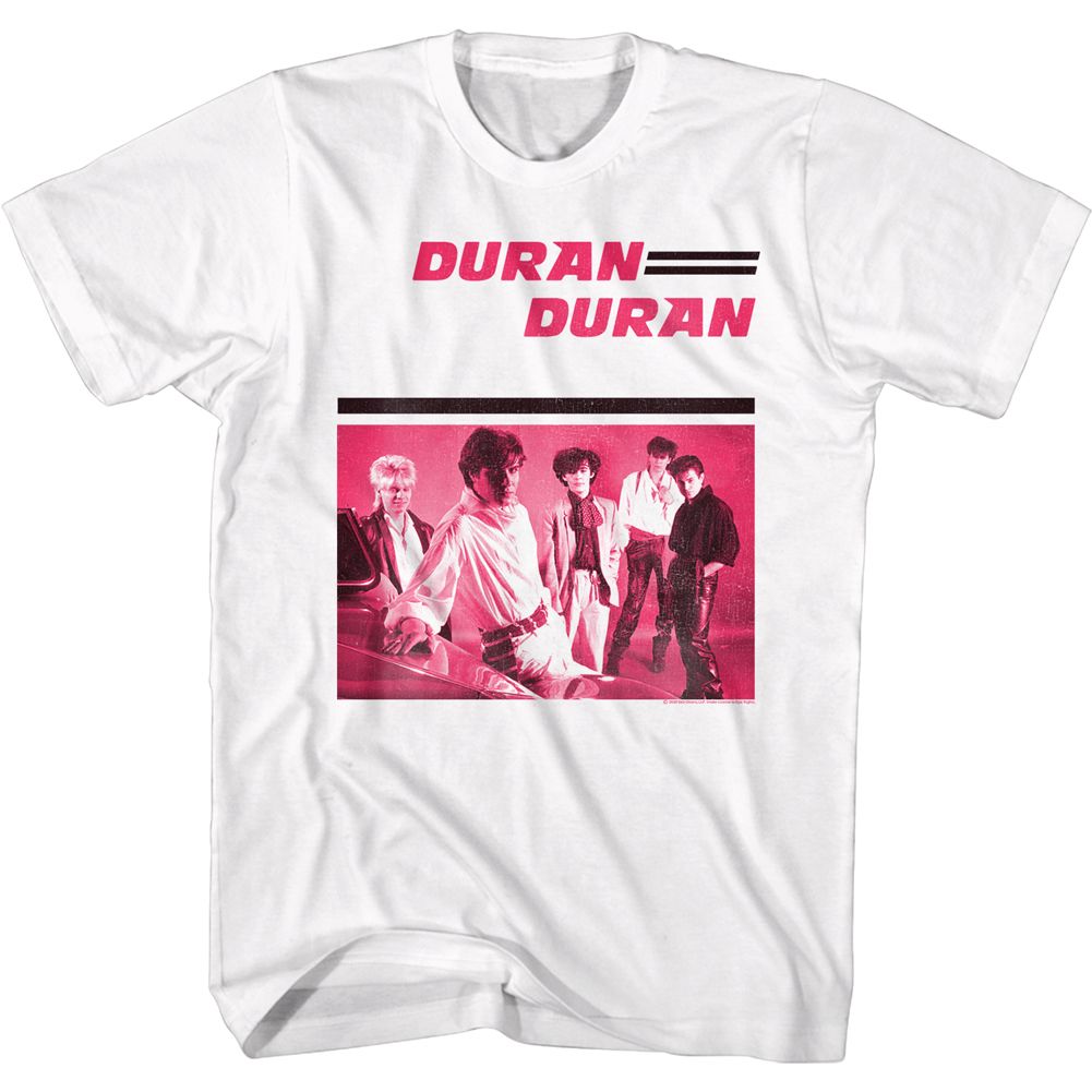 Duran Duran Pink Duran Official T-Shirt