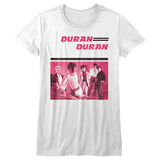 Duran Duran Pink Duran Official Ladies T-Shirt