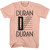 Duran Duran Lines Logo Official T-Shirt