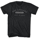 Def Leppard Dept. Of Rock Heather T-Shirt Large *Sale