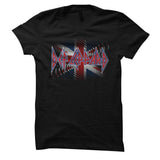 Def Leppard Brit Ish Official Ladies T-Shirt