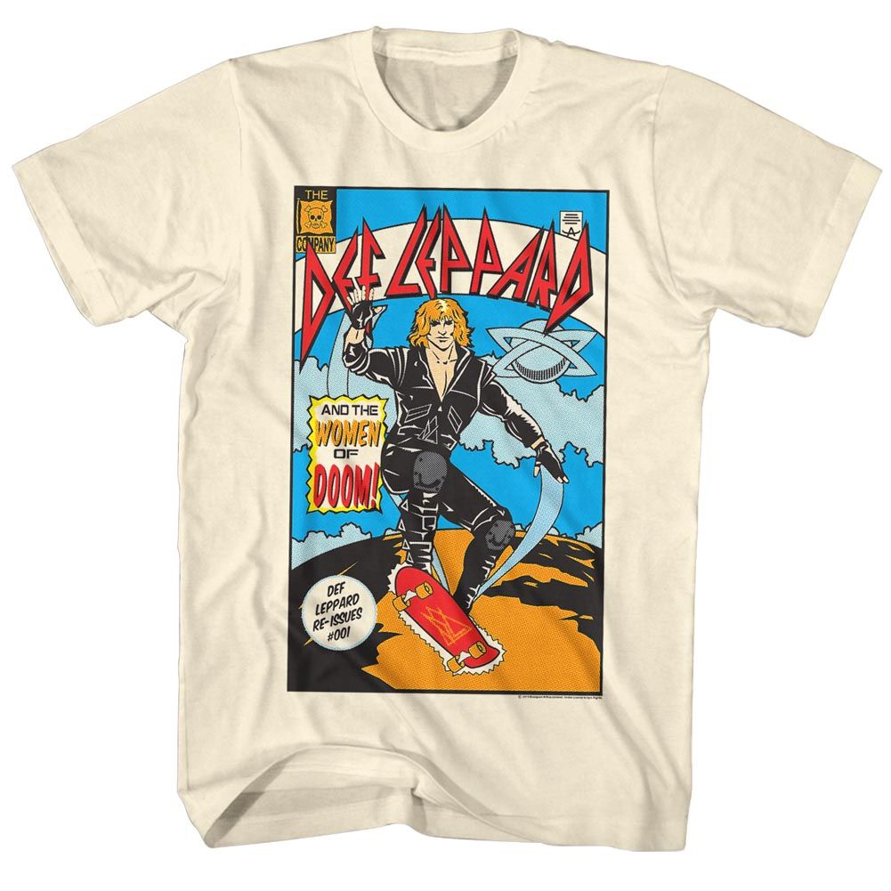 Def Leppard Comic Official T-Shirt