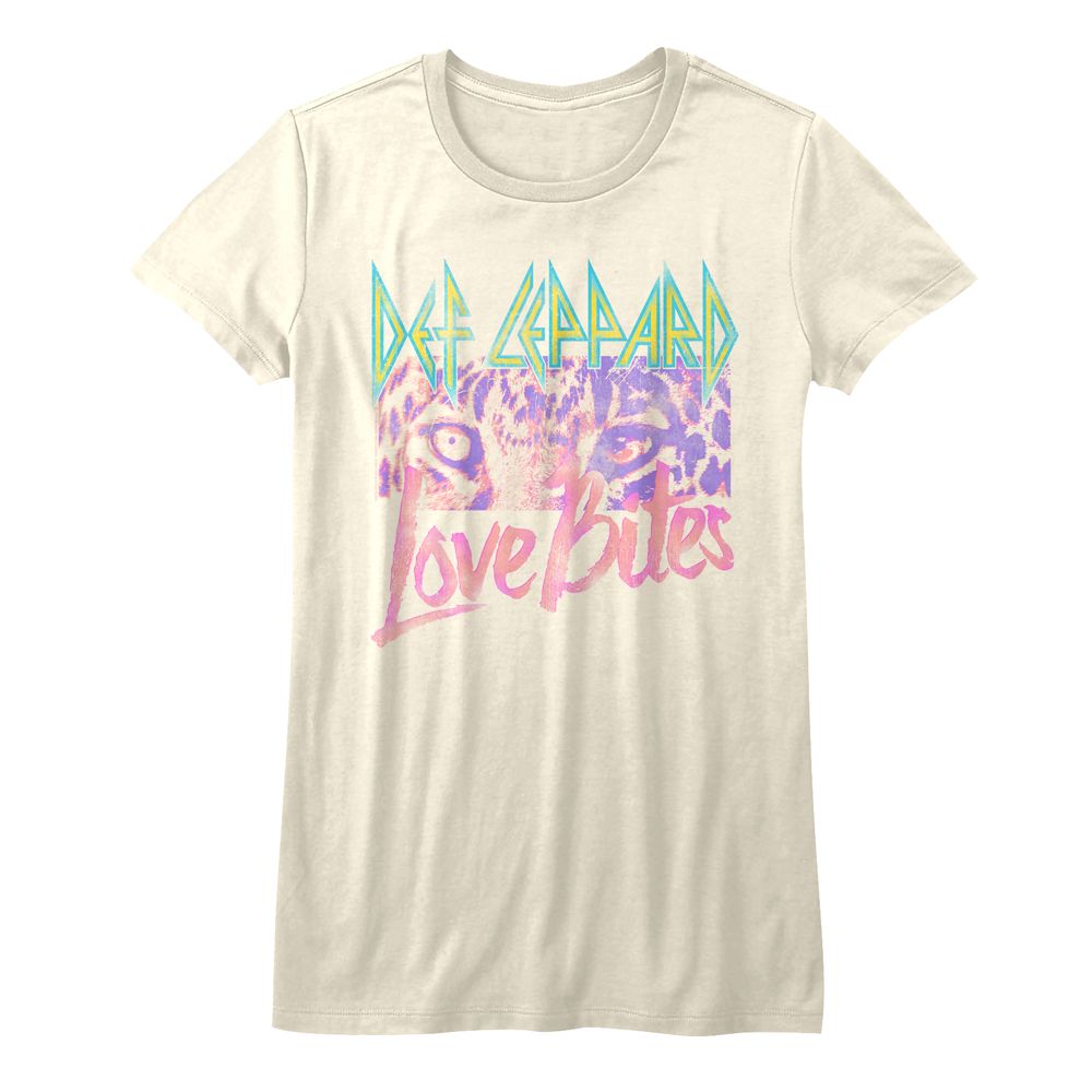 Def Leppard Love Bites Official Ladies T-Shirt