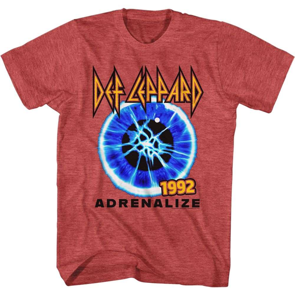 Def Leppard Adrenalize 1992 Heather T-Shirt
