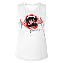 Def Leppard Love Bites Mouth Official Ladies Muscle Tank 2X-Large *Sale