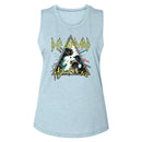 Def Leppard Hysteria Triangle Official Ladies Muscle Tank