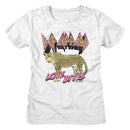Def Leppard Love Bites Leopard Official Ladies T-Shirt