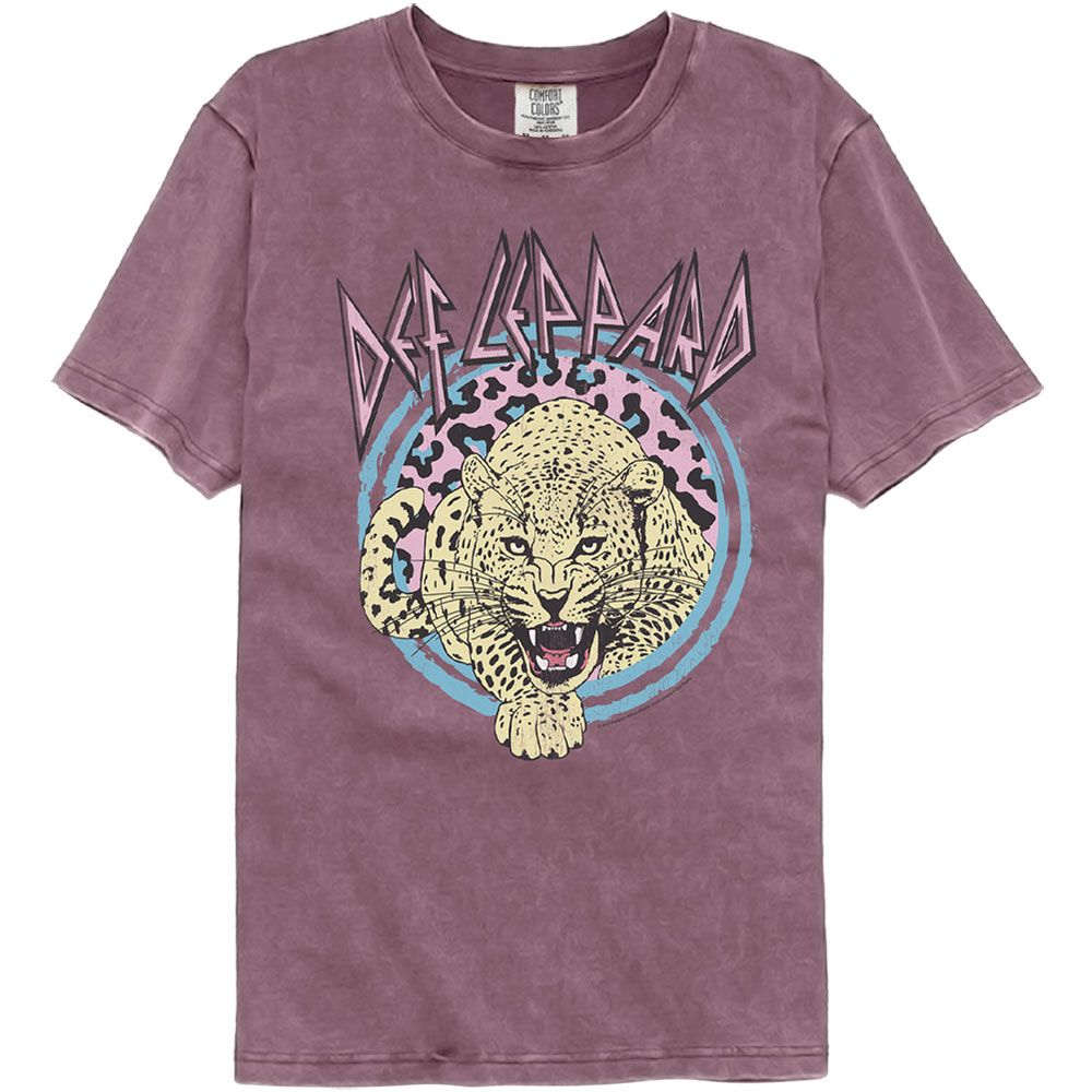 Def Leppard Pastel 2 Official Comfort Colors T-Shirt