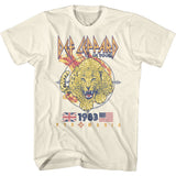 Def Leppard Pyromania Leopard Official T-Shirt