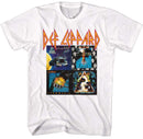 Def Leppard 80's Albuma Official T-Shirt