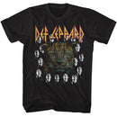 Def Leppard Leopard With High 'N Dry Heads Official T-Shirt