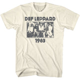 Def Leppard Monochrome Band Pic Official T-Shirt