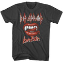 Def Leppard Love Is Biting Official T-Shirt