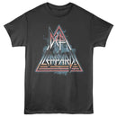 Def Leppard Clouds Lightning Triangle Official T-Shirt