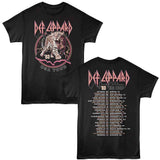 Def Leppard 83 USA Tour F/B Official T-Shirt