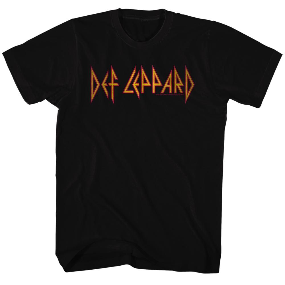 Def Leppard Orange Logo Official T-Shirt