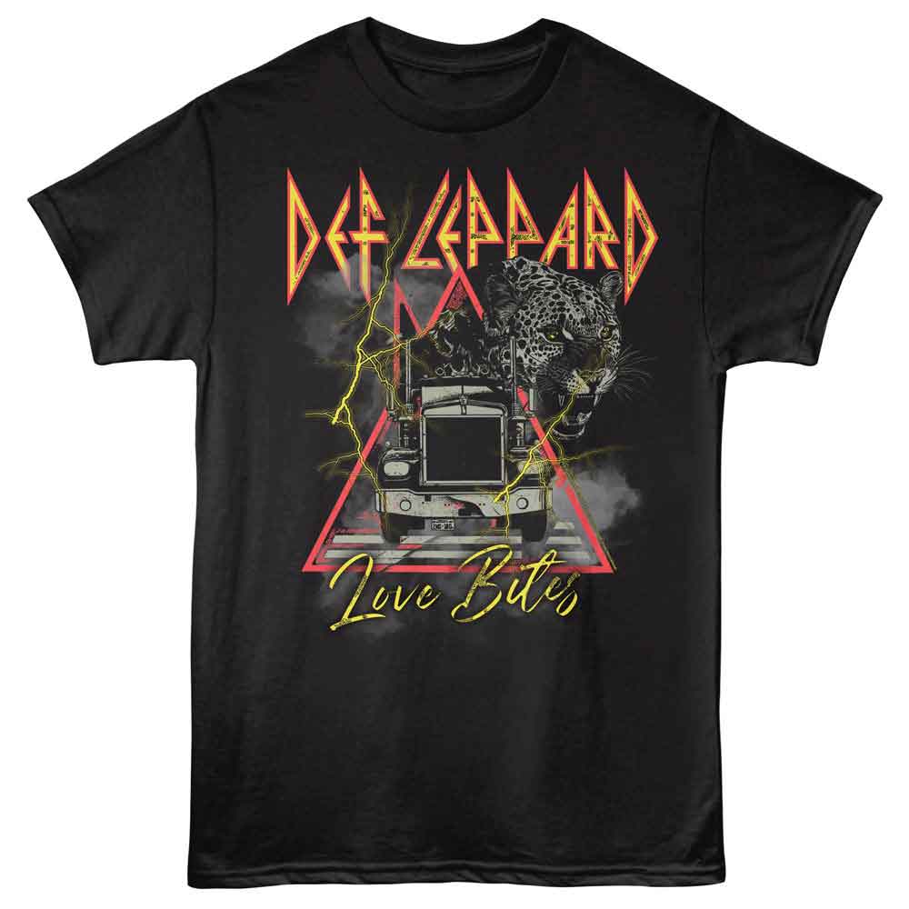 Def Leppard Love Bites Truck Official T-Shirt