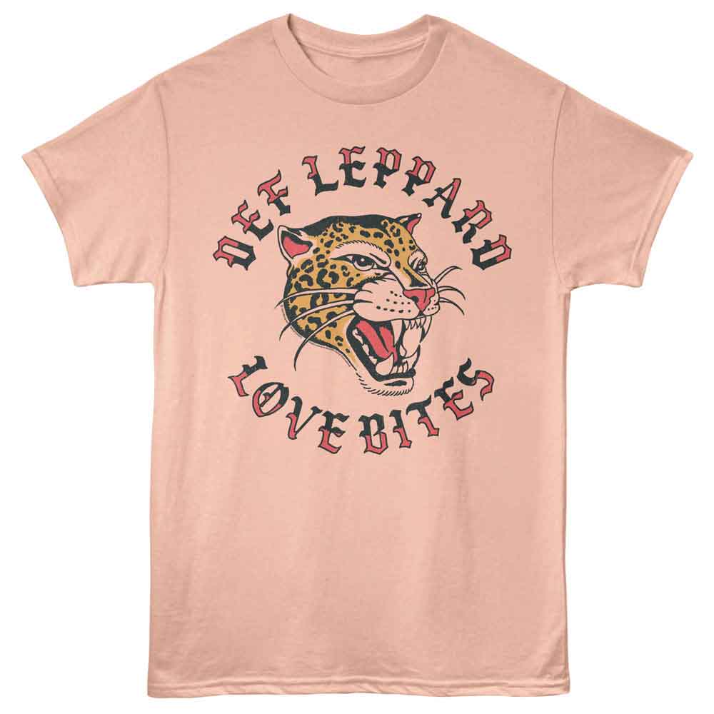 Def Leppard Love Bites Official T-Shirt